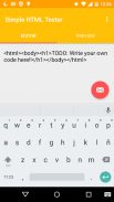 Simple HTML Tester screenshot 0