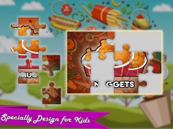 खाद्य सीखना बच्चों के आरा खेल screenshot 8