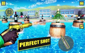 Real 3D Bottle Shooting Game screenshot 2