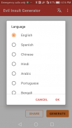 Evil Insult Generator screenshot 1