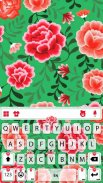 Folk Flower Pattern Keyboard T screenshot 4