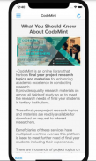 CodeMint Free Project Topics & Research Materials screenshot 6