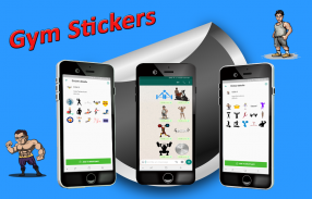 Gym Stickers for WhatsApp - WAStickerApps screenshot 2