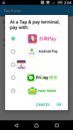 Tap and Pay shortcut screenshot 1