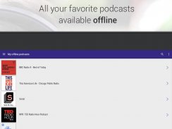Radioline: live radio and podcast (fm-web-replay) screenshot 7