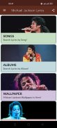 Michael Jackson Lyrics screenshot 3