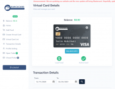 Get Virtual Card Instantly screenshot 5