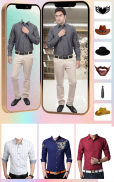 Men Formal Shirt -Photo Editor screenshot 1