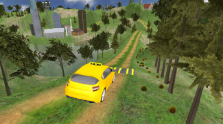 टैक्सी पागल ड्राइविंग पहाड़ी पर्वत screenshot 5