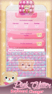 Pink Glitter Keyboard Changer screenshot 5