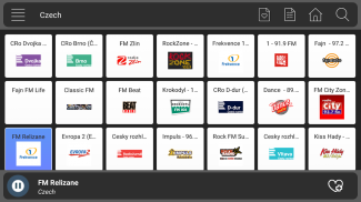 Czech Radio - Czech FM AM Online screenshot 2