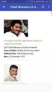 Andhra Pradesh Chief Ministers Governors Districts screenshot 2