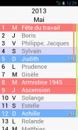 Le Calendrier screenshot 1