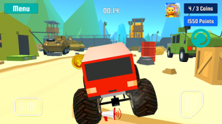 Monster Truck Stunt Speed Race screenshot 6