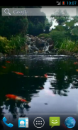 Real pond with Koi screenshot 0