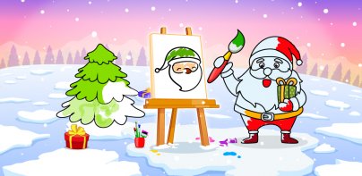 Christmas Coloring Book Games