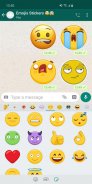 Stiker Emojis 3D baru WAStickerApps screenshot 1