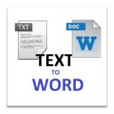 Txt to word Icon