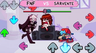 Music Battle: FNF Sarvente Mod screenshot 1