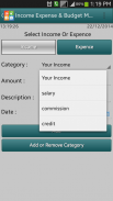 Income,Expense &Budget Manager screenshot 3