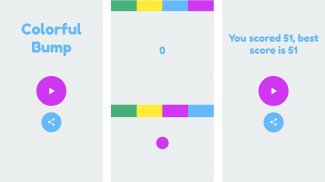 Color Ful Bump simple screenshot 0