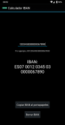 Calculador IBAN (España) screenshot 1