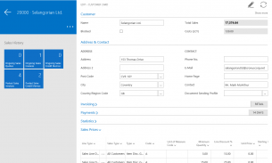 Dynamics NAV screenshot 2