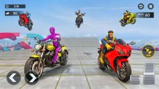 Superhero Bike Stunt Games GT screenshot 3