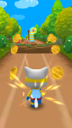 Cat Hero Run - Cat Runner Game screenshot 1