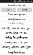 Free Love Fonts screenshot 2