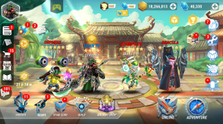 Heroes Infinity: RPG + Strategy + Auto Chess + God screenshot 0