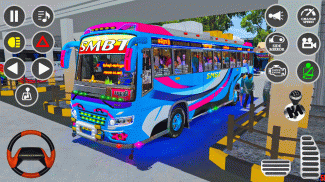 Nacht Party Bus Stadt Fahren screenshot 4