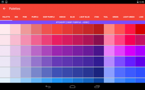 Material Design Palettes screenshot 2