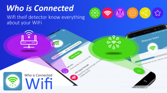 من هو متصل: الذكية واي فاي جاسوس المفتش ماجستير screenshot 0