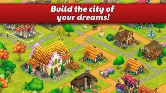 Town Village : ferme, commerce, farm, build, city screenshot 8