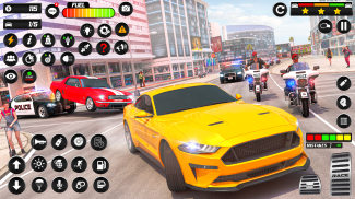 Bike Chase 3D Police Car Games screenshot 2