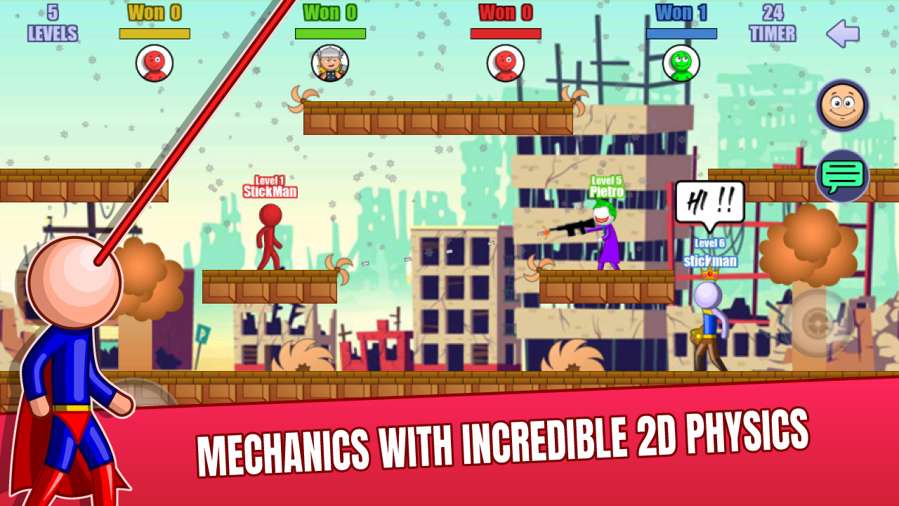 Tải Stick man the fight Apk 2.0.51 cho Android iOs