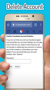 حذف الحساب screenshot 4