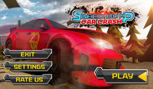 Speed Bump Car Crash Ramp Race screenshot 10
