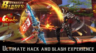 Dynasty Blades: Collect Heroes & Defeat Bosses screenshot 1