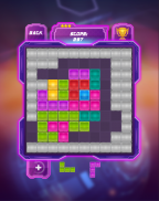 Tetris game Block Puzzle Glow Breaker screenshot 3