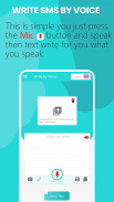 Write sms By Voice : voice sms screenshot 4