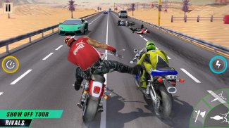 منافسيه الموت هجوم الدراجة screenshot 3