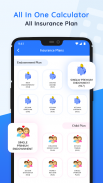 All in one calculator for policy - Insurance calc screenshot 4