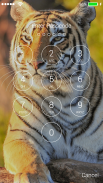 4K Tiger Lock Screen screenshot 3