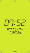 Digital Clock : Simple, Tiny, Ad-free Desk Clock. screenshot 4