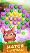 Crystal Crunch: New Match 3 Puzzle | Swap Gems screenshot 4