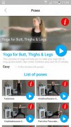 Yoga Poses & Asanas for Butt, Thighs and Legs screenshot 6