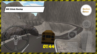 School Bus Hill Climb Game screenshot 2