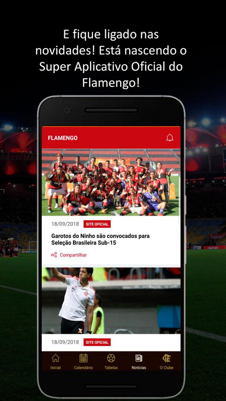 Baixe o APP da FlaTV+ para assistir os jogos do Flamengo no
